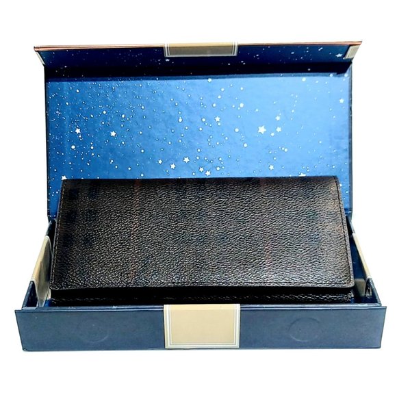 Garland by evgothicjewelry Women's Tartan Print Leather Long Card Holder Wallet - Picture 7 of 8